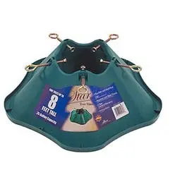 Green Plastic Christmas Tree Stand – 21.6 In Height Capacity 1