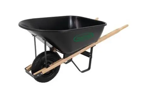 Green Thumb 6 Cubic Foot Polyethylene Wheelbarrow 1