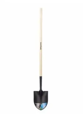 Green Thumb Round-Point Garden Shovel – Ergonomic Design For Digging Soil 1