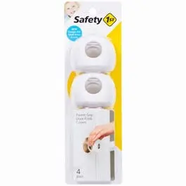 Grip 'N Twist Soft-Grip Cabinet Knob Covers – 4-Pack For Child Safety 1