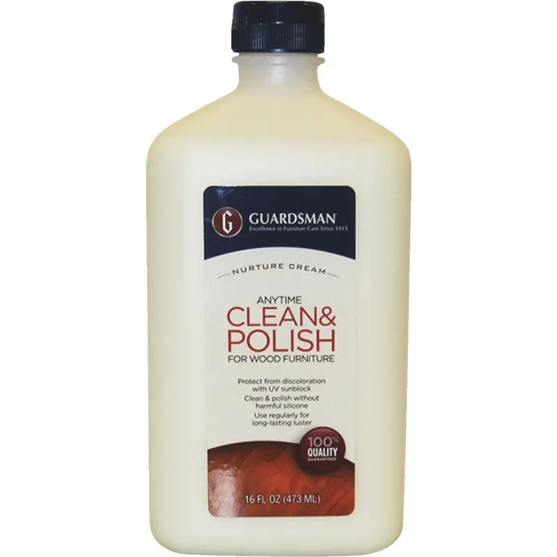 Guardsman Wood Nurture Cream – 16 Oz Clean & Polish Formula For Furniture 1