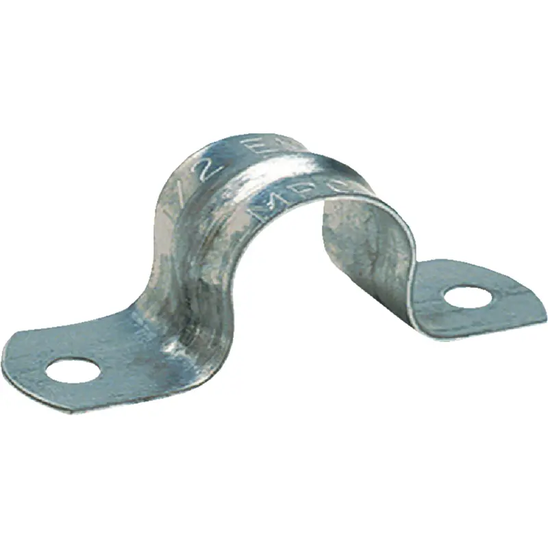 Halex 1-Inch Click-On Emt Conduit Strap – 2-Hole, 4-Pack 1