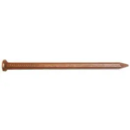 Hardened Fluted Masonry Nails – 1-Inch Round Shank, 1-Pound Box 1