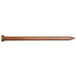 Hardened Fluted Masonry Nails – 2.5-Inch Round Shank, 1-Pound Box 1