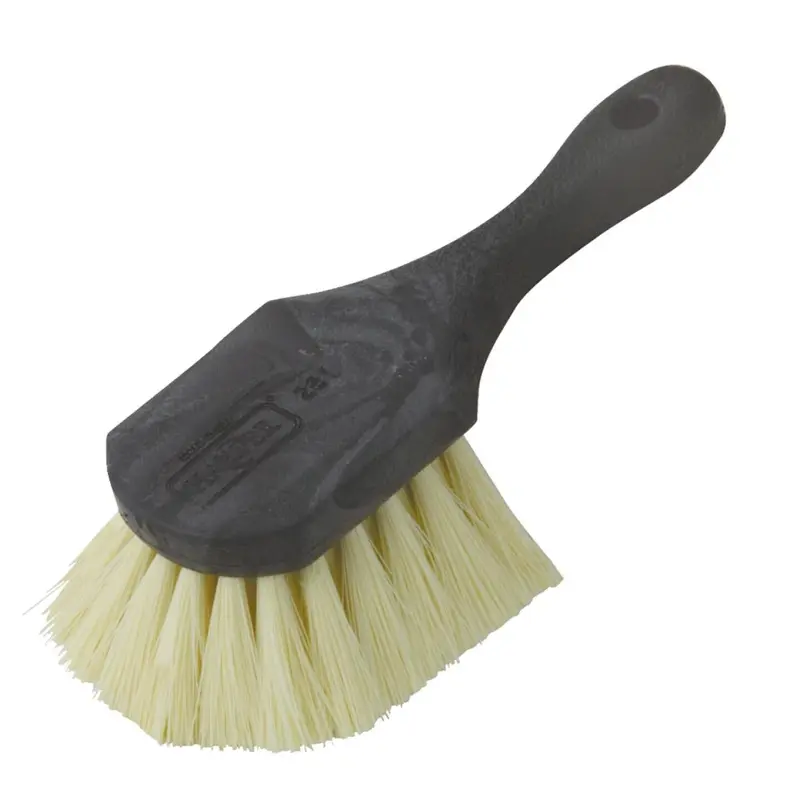 Harper 8-Inch Plastic Scrub Brush – Polystyrene Handle With Tampyl Bristles 1