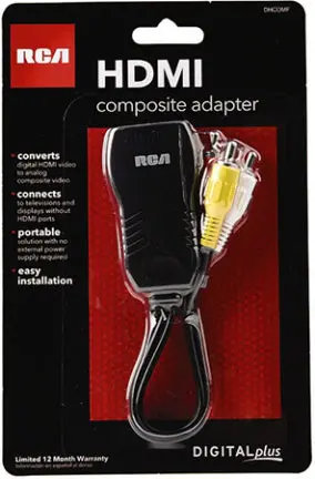 Hdmi To Composite Video Converter Adapter – Standard Definition Output 1