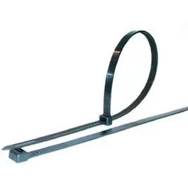 Heavy-Duty Black Nylon Cable Ties – 18-Inch Length, 10-Pack 1