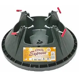 Heavy-Duty Christmas Tree Stand Supporting Trees Up To 12 Feet Tall 1