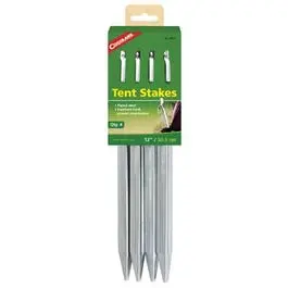Heavy-Duty Metal Tent Stakes – 12" Length, Rust-Resistant Anchors 1
