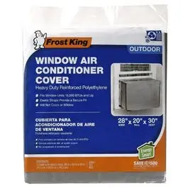 Heavy-Duty Outdoor Window Air Conditioner Cover – 28" W × 20" H × 30" D 1