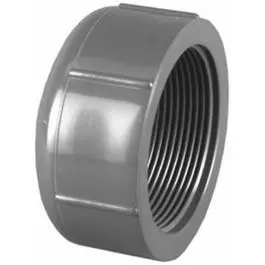 Heavy-Duty Schedule 80 Pvc Female Pipe Thread Cap – 3/4 Inch 1