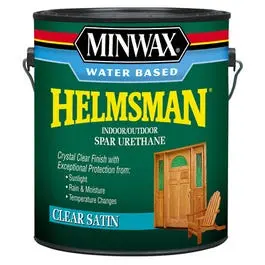 Helmsman Water-Based Spar Urethane – Satin Finish, 1-Gallon Can 1