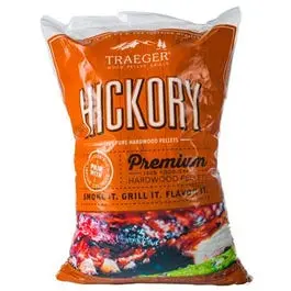 Hickory Wood Bbq Pellets – 20 Lb Premium Hardwood Pellets For Flavorful Smoking 1
