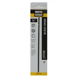 High-Speed Black Oxide Drill Bit – 1/8 Inch X 6 Inches 1