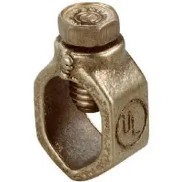 High-Strength Bronze Ground Rod Clamp – 5/8-Inch Diameter Compatibility 1