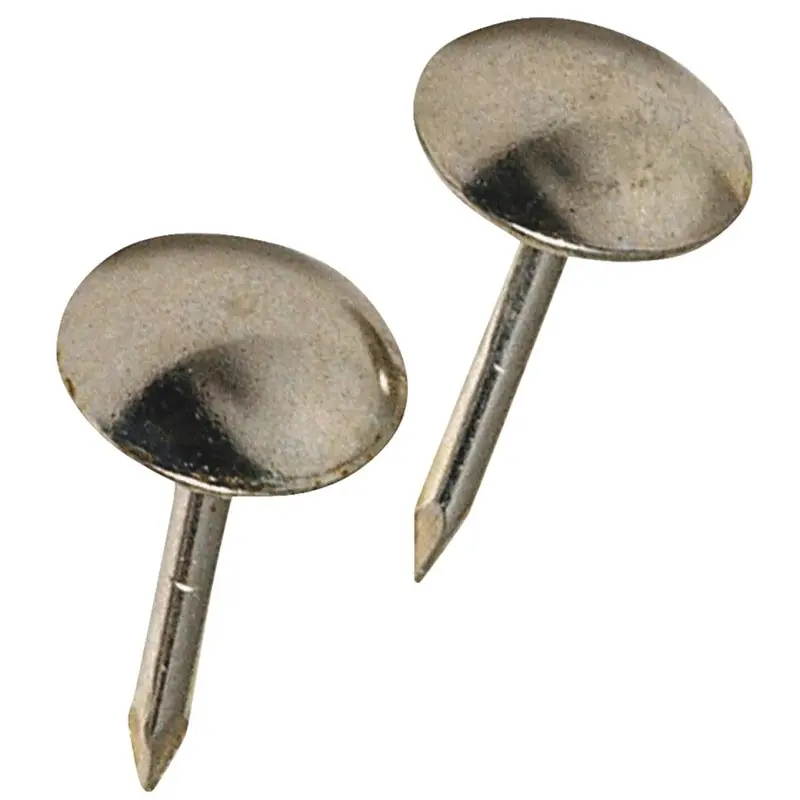 Hillman 25-Pack Nickel-Finish Round Upholstery Tacks 1