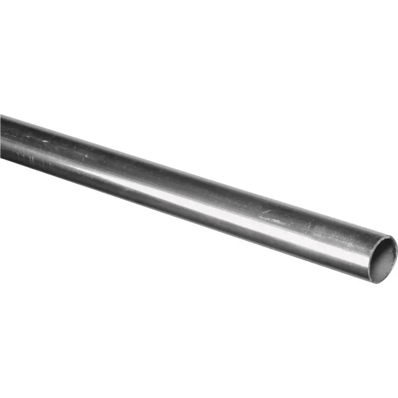 Hillman Steelworks Aluminum Round Tube – 3/4" O.D. X 4 Ft., Lightweight Structural Stock 1