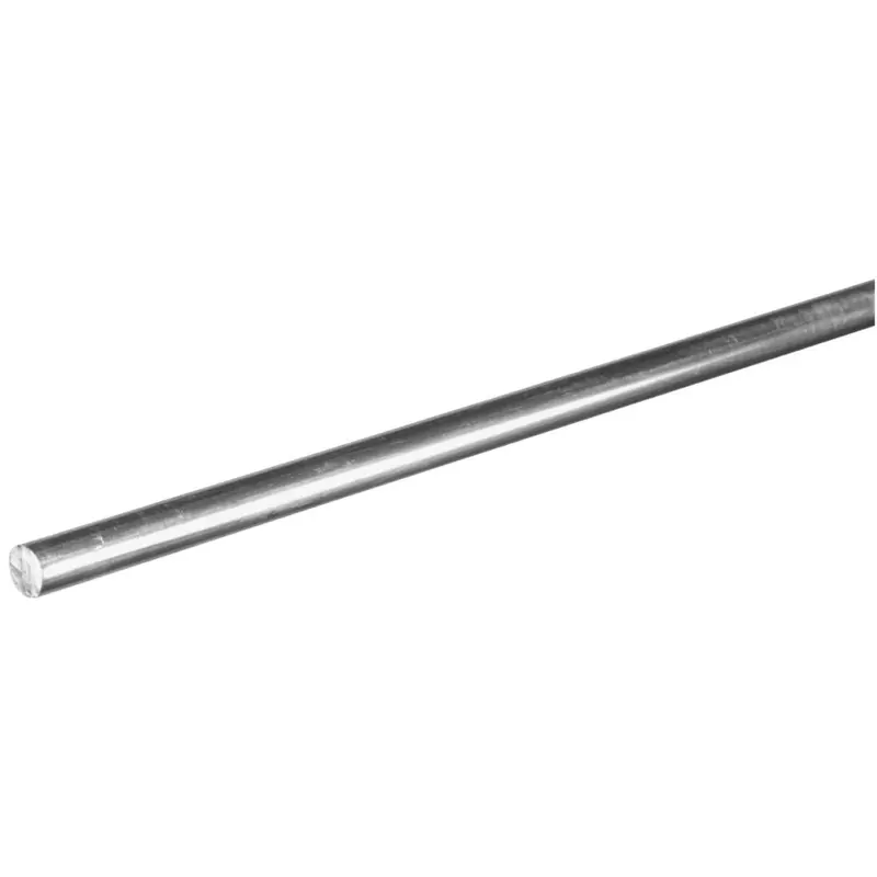 Hillman Steelworks Aluminum Solid Rod – 1/4-Inch Diameter × 4-Foot Length 1