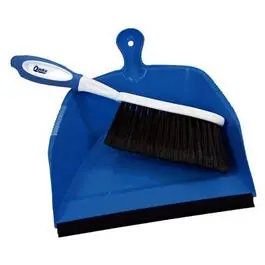 Home Pro All-In-One Dust Pan And Broom Combo Set 1