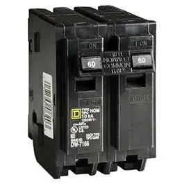 Homeline 60-Amp Double-Pole Circuit Breaker For Load Centers 1