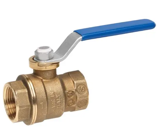 Homewerks Worldwide Brass Fpt Ball Valve – Full Port, Lead-Free Construction 1