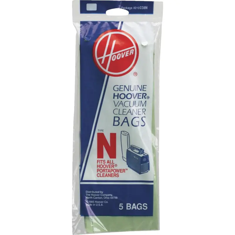 Hoover Type N Replacement Vacuum Bags (5-Pack) 1