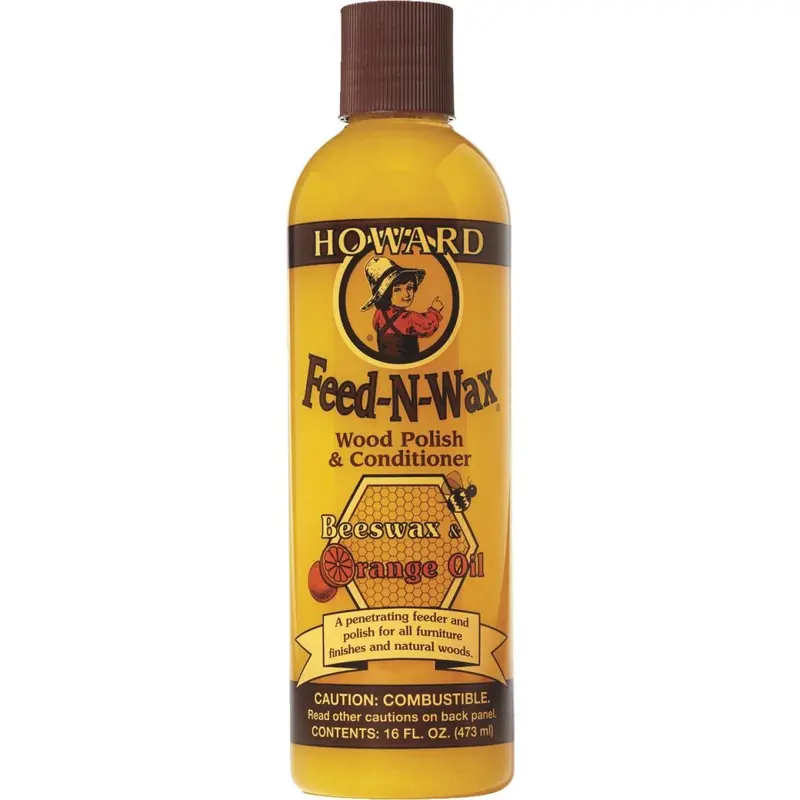 Howard Feed-N-Wax Wood Polish & Conditioner – 16-Ounce Bottle 1