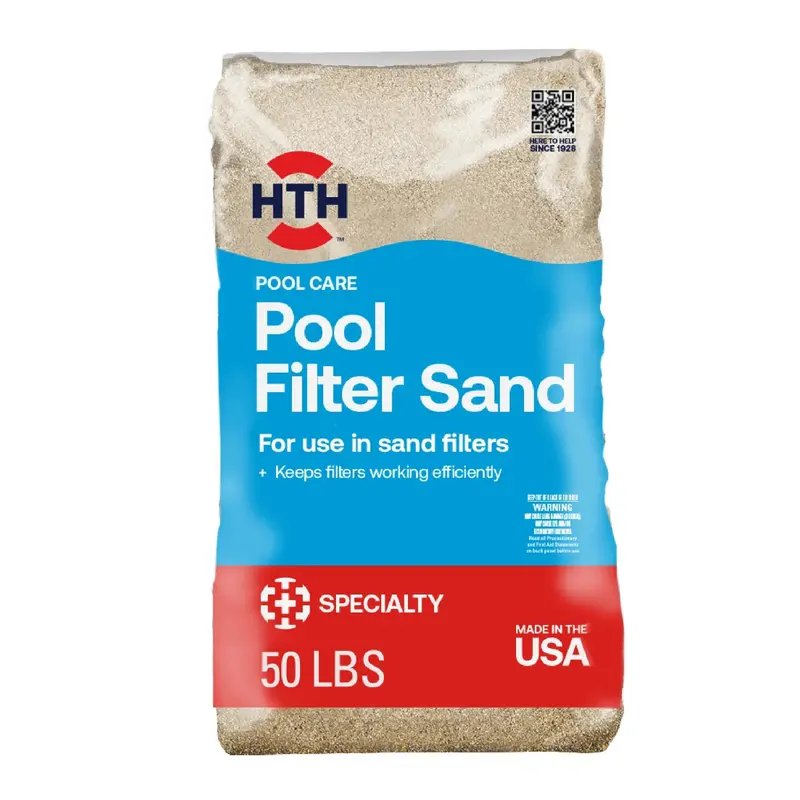 Hth Pool Filter Sand — Premium Silica Sand, 50-Pound Bag 1