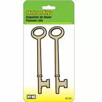 Hy-Ko Flat Skeleton Key Set – Vintage-Style Replacement Keys 1