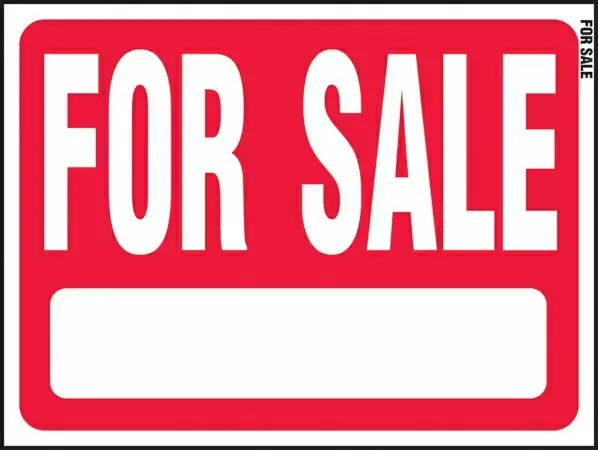 Hy-Ko 'For Sale' Outdoor Real Estate Sign — 18" X 24" 1
