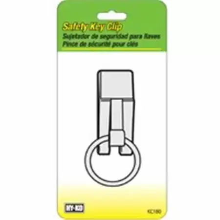 Hy-Ko Safety Key Clip – Slip-On Design With Split Ring 1