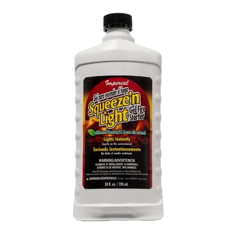 Imperial Squeeze’N Light Fire Starter Gel – Non-Toxic, Odorless Ignition Aid 1