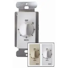 In-Wall Spring-Wound Timer – 60-Minute Countdown, Flush Mount 1
