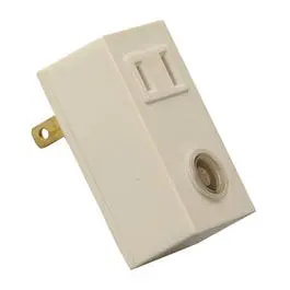 Indoor Plug-In Light Controller Featuring Automatic Photocell Activation 1
