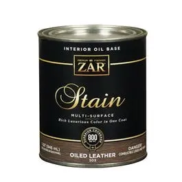 Interior Wood Stain – Oiled Leather Finish, 1-Quart Can 1