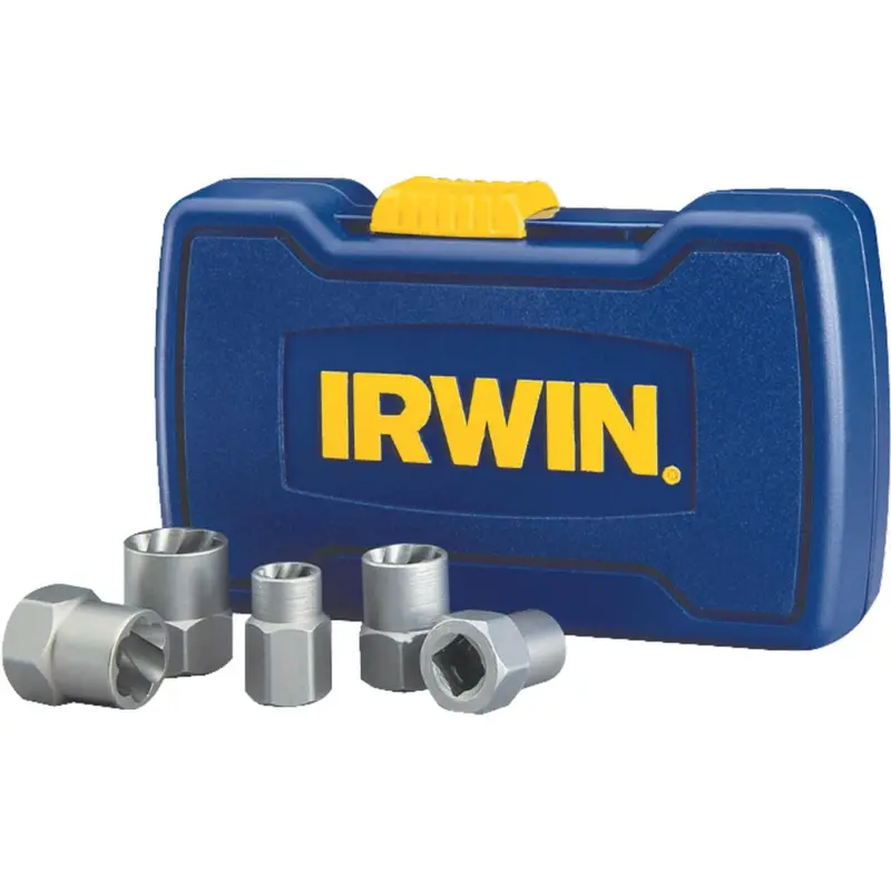 Irwin Bolt-Grip 5-Piece Broken Bolt Extractor Set 1