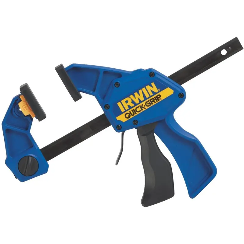 Irwin Quick-Grip One-Hand Bar Clamp – 6-Inch Reach, 3-1/4-Inch Jaw Capacity 1