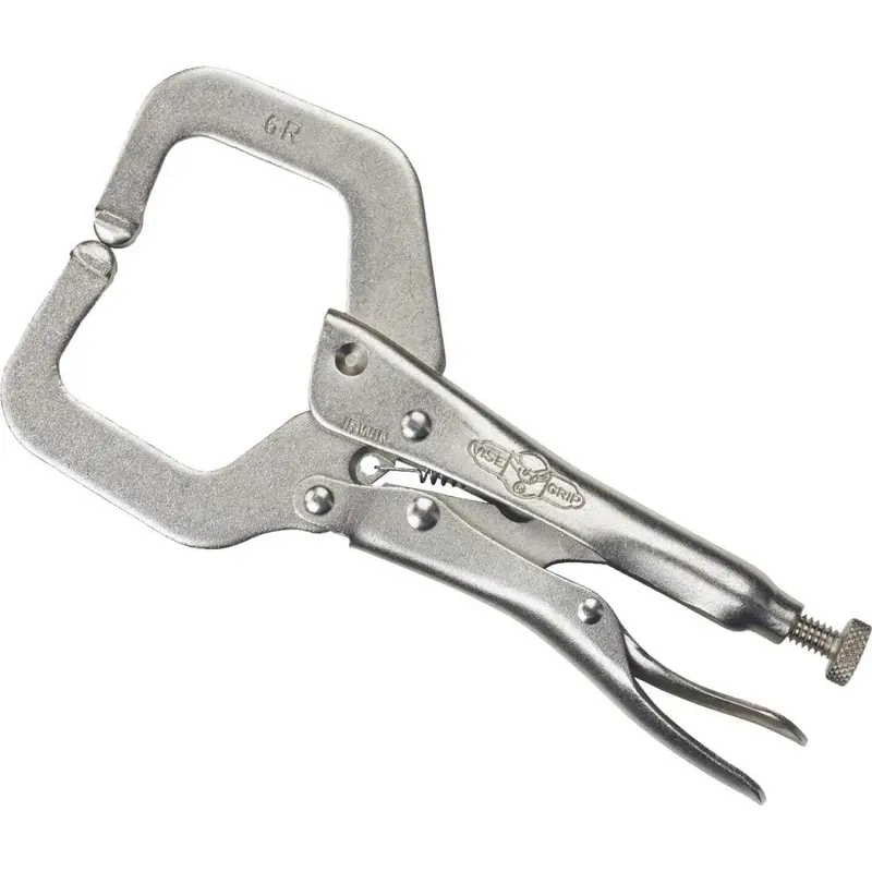 Irwin Vise-Grip 6-Inch Locking C-Clamp – Heavy-Duty Steel 1