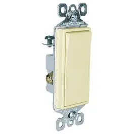 Ivory 15A 3-Way Decorator Wall Switch 1