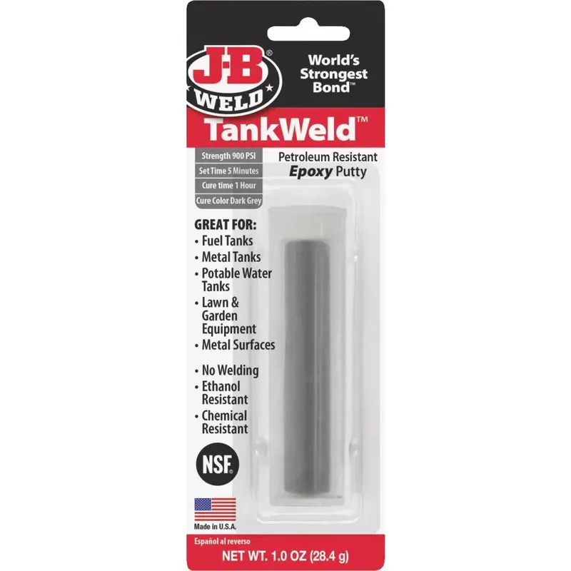 J-B Weld Tankweld Epoxy Putty – Gray, 1 Oz Repair Compound 1
