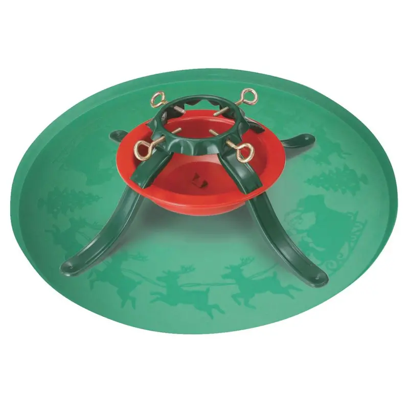 Jack Post Resin Christmas Tree Stand Tray – 28.5-Inch Height Compatible 1