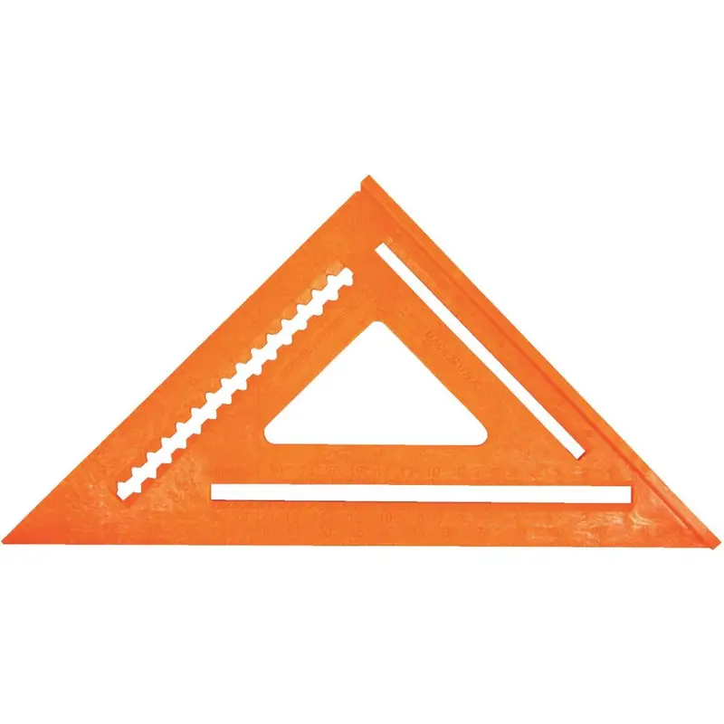 Johnson 7-Inch Plastic Structo-Cast Rafter Square 1