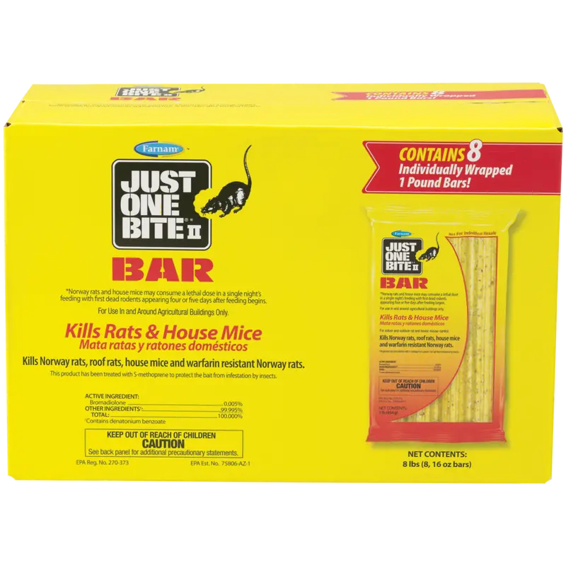 Just One Bite Ii Rat And Mouse Killer Bait Bars 1