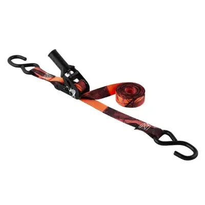 Keeper 12-Foot Blaze Camo Ratchet Tie-Down Strap With Heavy-Duty Cam Buckle 1