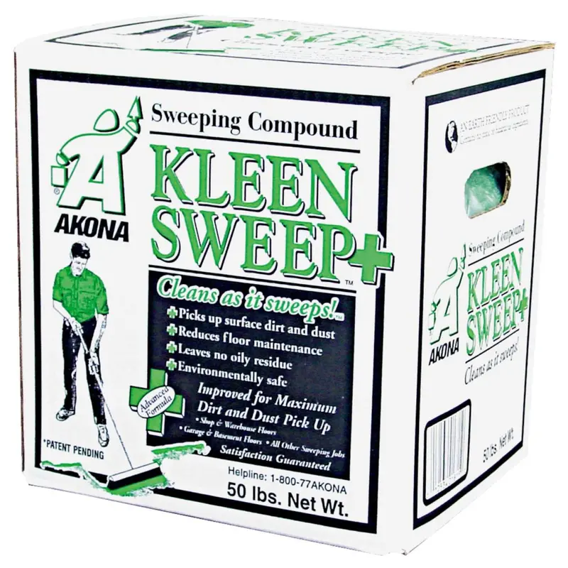 Kleen Sweep 50-Pound Industrial Sweeping Compound – Large-Volume Maintenance Formula 1