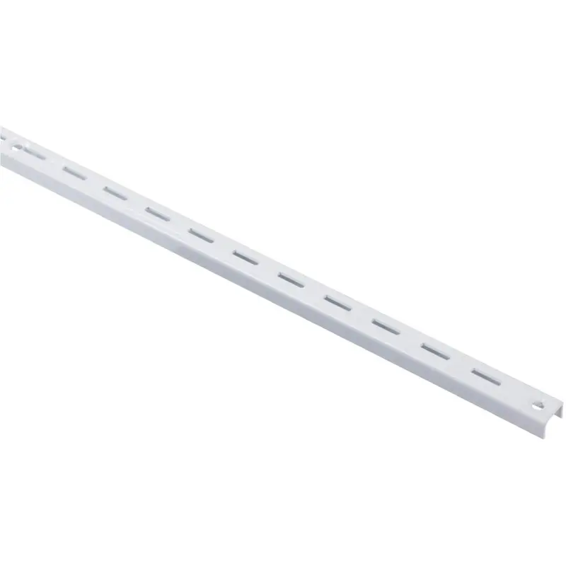 Knape & Vogt 80 Series 24-Inch White Steel Adjustable Shelf Standard 1