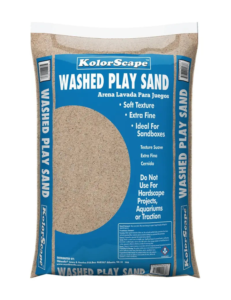 Kolorscape Washed Play Sand – Safe, Non-Toxic Sand For Kids’ Areas 1