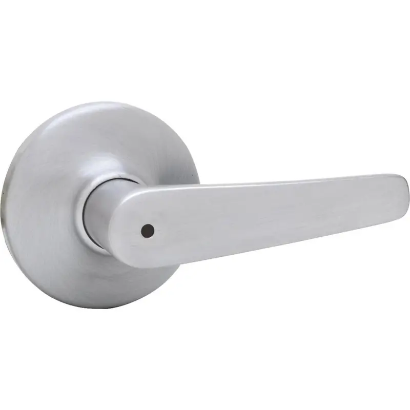 Kwikset Delta Privacy Lever In Satin Chrome 1