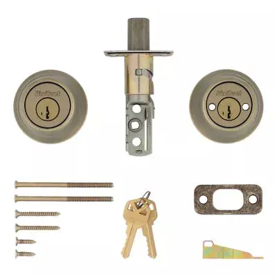 Kwikset Smartkey Deadbolt – Dual-Keyed Entry, Rekeyable Security Lock 1