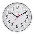 La Crosse Technology Analog Wall Clock – Minimalist White Face, Battery-Powered 1